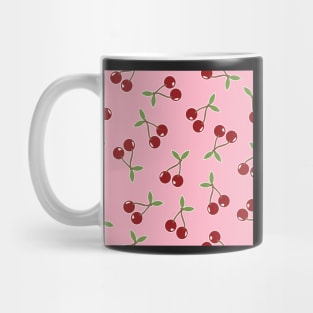 Red Cherries Pattern Mug